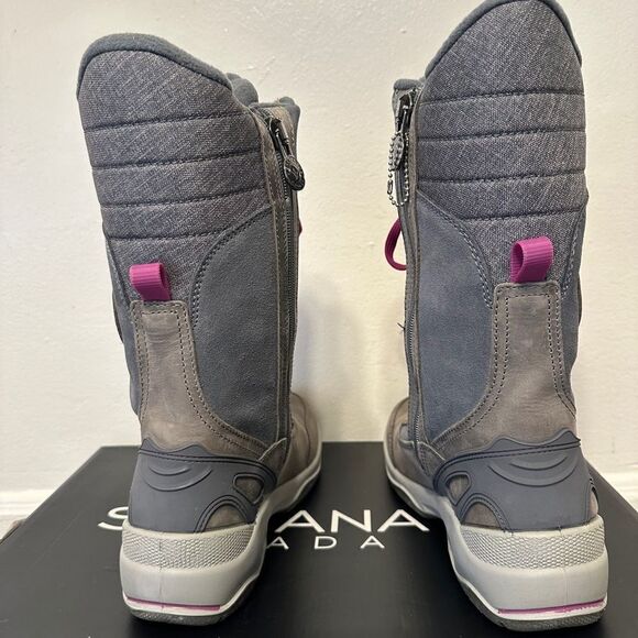 Santana Canada lined lace up waterproof anti slip boot size 10, made in Italy - Picture 8 of 15